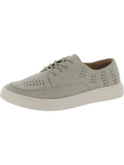 Comfortiva Thayer Womens Suede Woven Casual And Fashion Sneakers In Grey