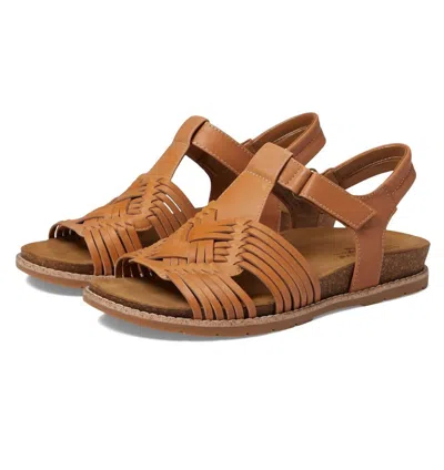 Comfortiva Women's Gladia Sandal - Wide In Luggage In Brown