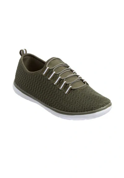 Comfortview Cv Sport Ariya Slip On Sneaker In Green
