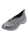 Comfortview Cv Sport Greer Slip On Sneaker In Gray
