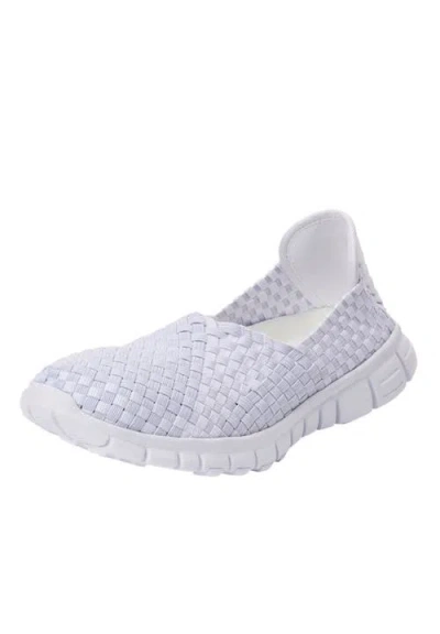 Comfortview Cv Sport Ria Slip On Sneaker In White