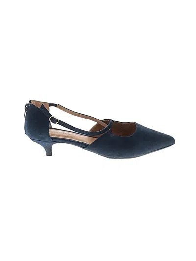 Pre-owned Comfortview Heels In Blue