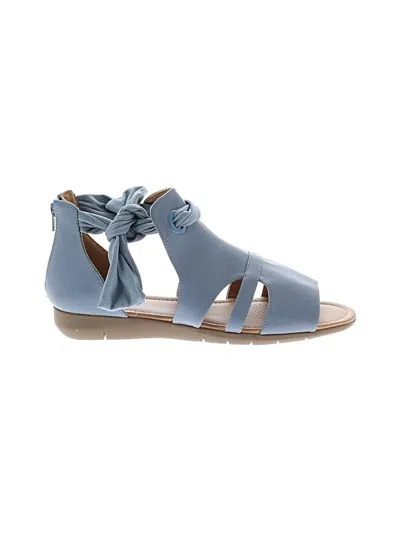 Pre-owned Comfortview Sandals In Blue