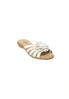 Comfortview The Abigail Slip On Sandal In White