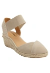 Comfortview The Abra Espadrille In Brown