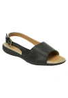 Comfortview The Adele Sling Sandal In Black