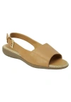 Comfortview The Adele Sling Sandal In Brown
