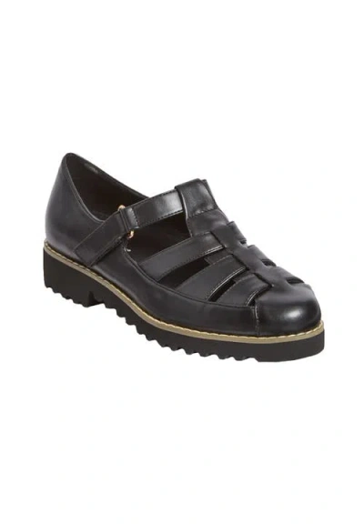 Comfortview The Alva Fisherman Flat In Black