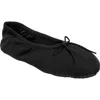 Comfortview The Ana Ballerina Slipper In Black