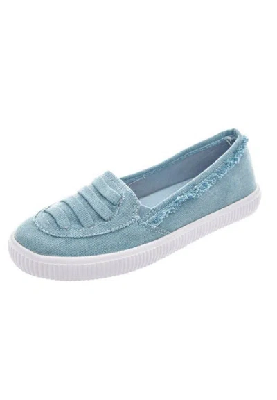 Comfortview The Analia Slip-on Sneaker In Blue