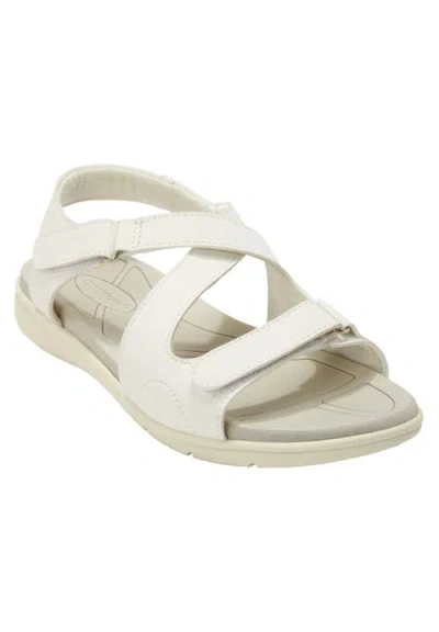 Comfortview The Anouk Sandal In White