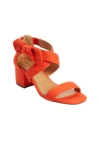 Comfortview The Aralyn Sandal In Orange