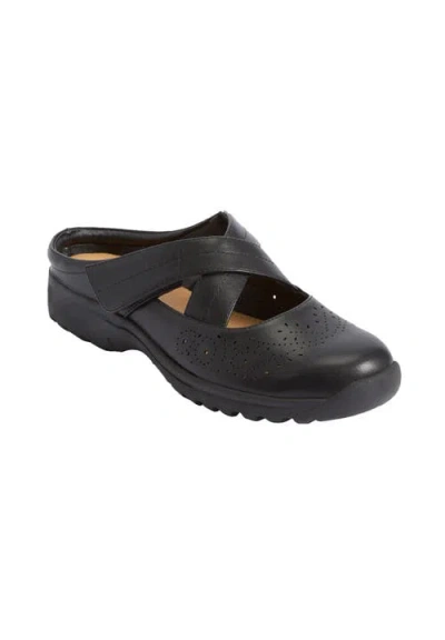 Comfortview The Archie Mule In Black