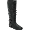 Comfortview The Arya Wide Calf Boot In Black