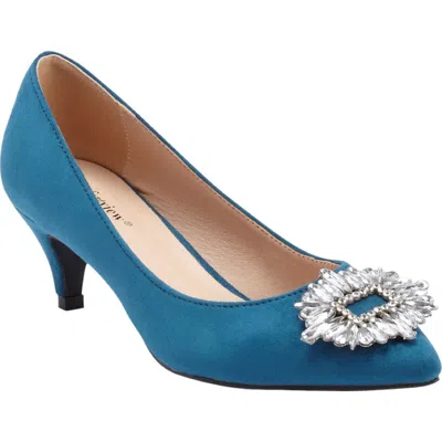 Comfortview The Brenner Slip On Pump In Blue