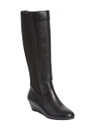 Comfortview The Briar Tall Wide Calf Boot In Black