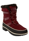 Comfortview The Brienne Waterproof Boot In Burgundy