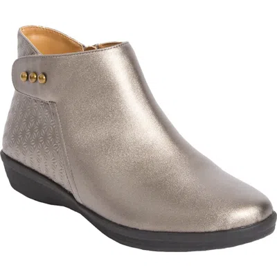Comfortview The Brinny Orthotic Shootie In Gray