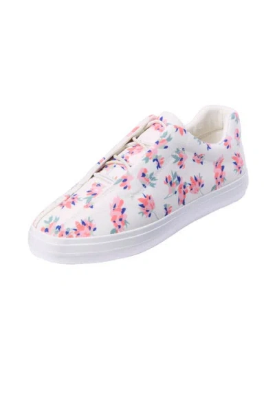 Comfortview The Bungee Slip On Sneaker In White