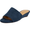 Comfortview The Capri Slip On Mule In Blue