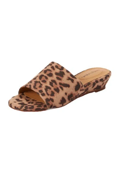Comfortview The Capri Slip On Mule In Brown