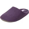 Comfortview The Carita Clog Slipper In Purple