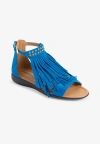 Comfortview The Carmella Sandal In Blue