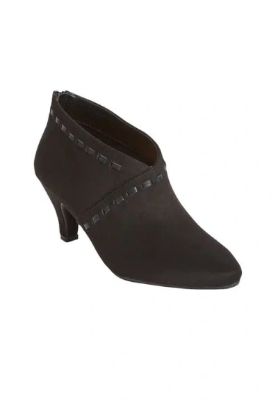Comfortview The Caspar Bootie In Black