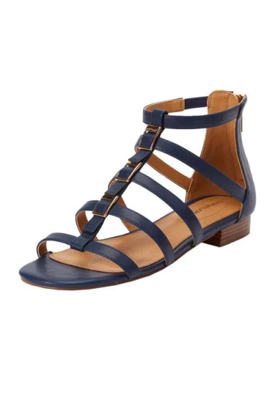 Comfortview The Cassandra Sandal In Blue