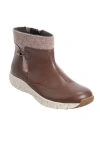 Comfortview The Cassiopeia Bootie In Brown