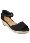 Comfortview The Charlie Espadrille In Black