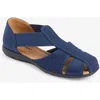 Comfortview The Cheryl Flat In Blue