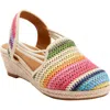 Comfortview The Clea Espadrille In Multi