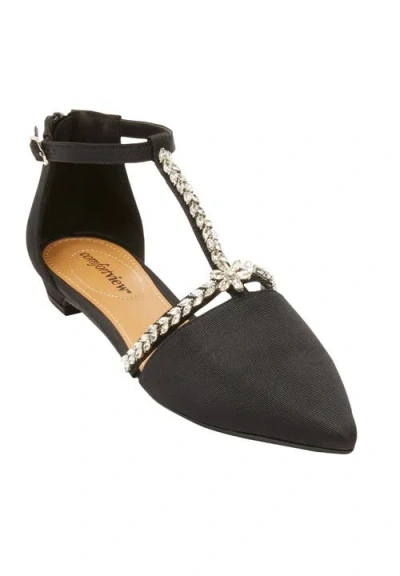 Comfortview The Clove Flat In Black