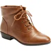 Comfortview The Darcy Bootie In Brown