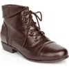 Comfortview The Darcy Bootie In Brown