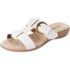 Comfortview The Dawn Slip On Sandal In White