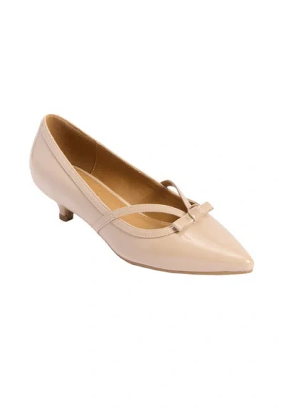 Comfortview The Declan Slip On Pump In Neutral