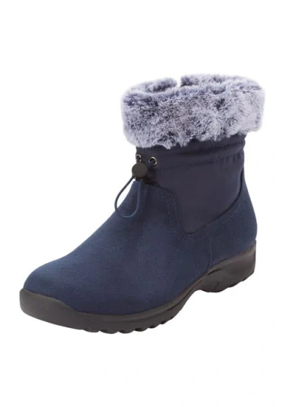 Comfortview The Emeline Weather Boot In Blue