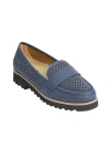 Comfortview The Essence Slip On Loafer In Blue