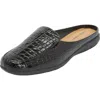 Comfortview The Estelle Slip On Mule In Black