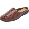 Comfortview The Estelle Slip On Mule In Purple