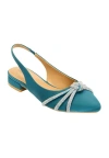 Comfortview The Evelyn Slingback In Blue