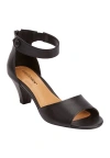 Comfortview The Fallon Sandal In Black