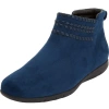 Comfortview The Farren Bootie In Blue
