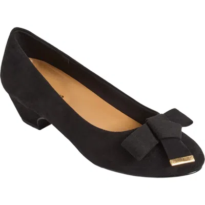 Comfortview The Flynn Slip On Pump In Black