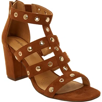 Comfortview The Giada Sandal In Brown