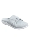 Comfortview The Gwyneth Arch Support Slip On Mule In Gray