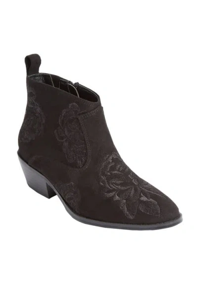 Comfortview The Gwyneth Bootie In Black