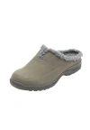 Comfortview The Harlyn Slip On Mule In Gray